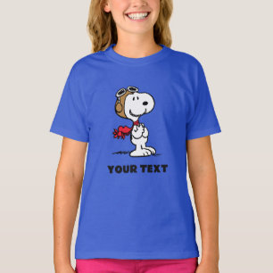 Camiseta Peanuts   Snoopy El As Piloto