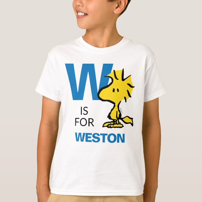 Camiseta PEANUTS | Woodstock personalizado (Anverso)