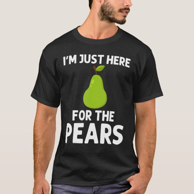 Camiseta Pear Designs For Men Women Gardening Vegan Plant F (Anverso)