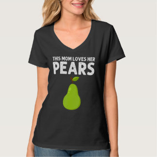 Camiseta Pear Designs For Mom Women Gardening Vegan Plant F