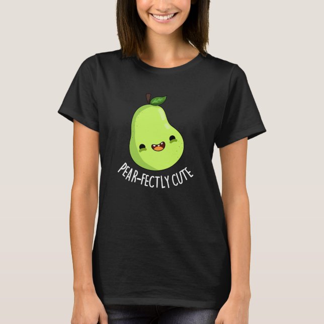 Camiseta Pear Pear Pun Dark BG (Anverso)