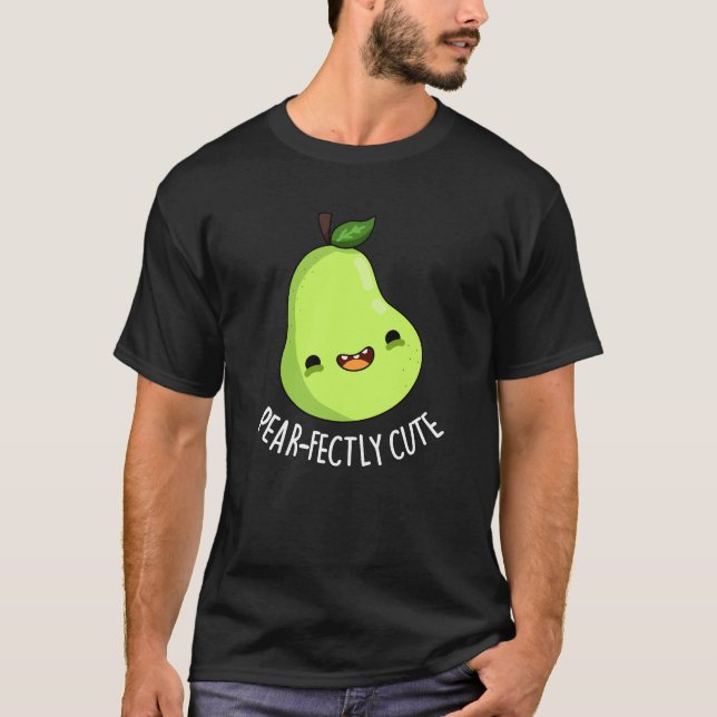 Camiseta Pear Pear Pun Dark BG (Anverso)