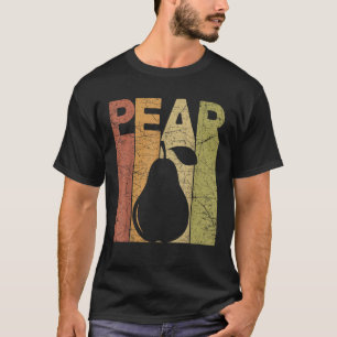 Camiseta Pear Vintage Pear Farmer Retro Fruit Farmer