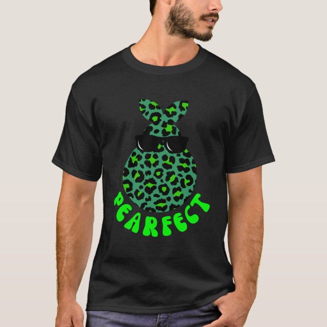 Camiseta PEARFECT  Pear Fruit Pun Leopard Cheetah Print (Anverso)