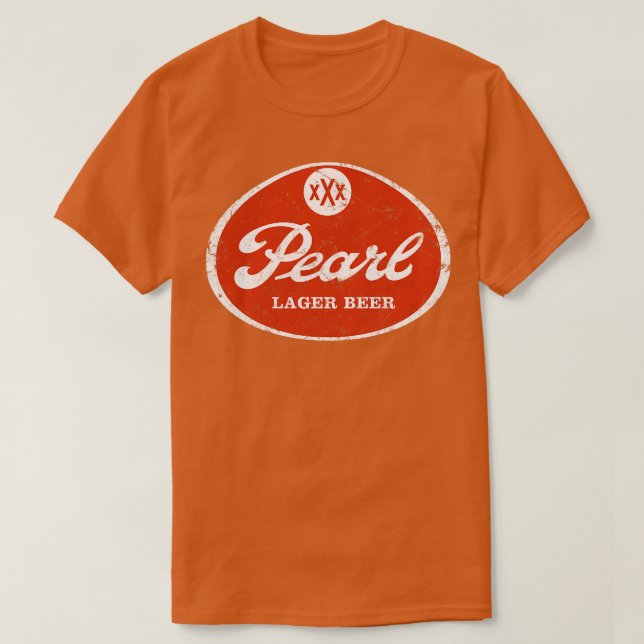 Camiseta Pearl Beer (Diseño del anverso)