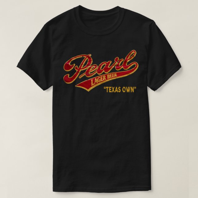 Camiseta Pearl Beer (Diseño del anverso)