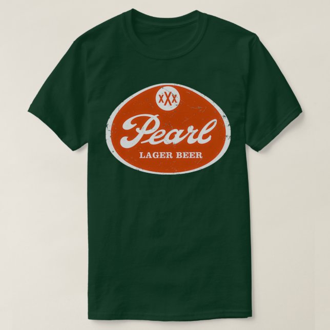 Camiseta Pearl Beer (Diseño del anverso)