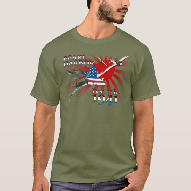 Camiseta Pearl Habor 7 de diciembre de 1941 (Anverso)