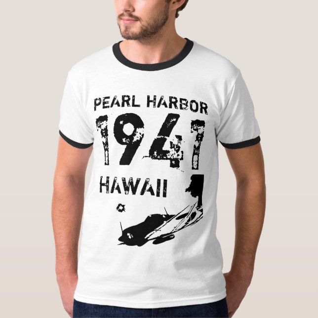 CAMISETA PEARL HARBOR 1941 HAWAII (Anverso)