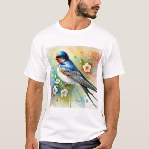 Camiseta Pearlbreasted Swallow 070824AREF147 - Watercolor