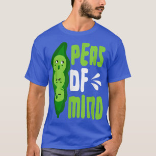Camiseta Peas De Mente Vegetable Activismo Vegan Vegetario