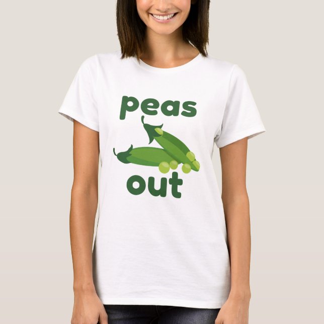 Camiseta Peas Out (Anverso)