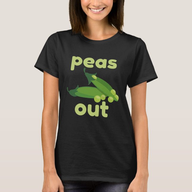 Camiseta Peas Out (Anverso)