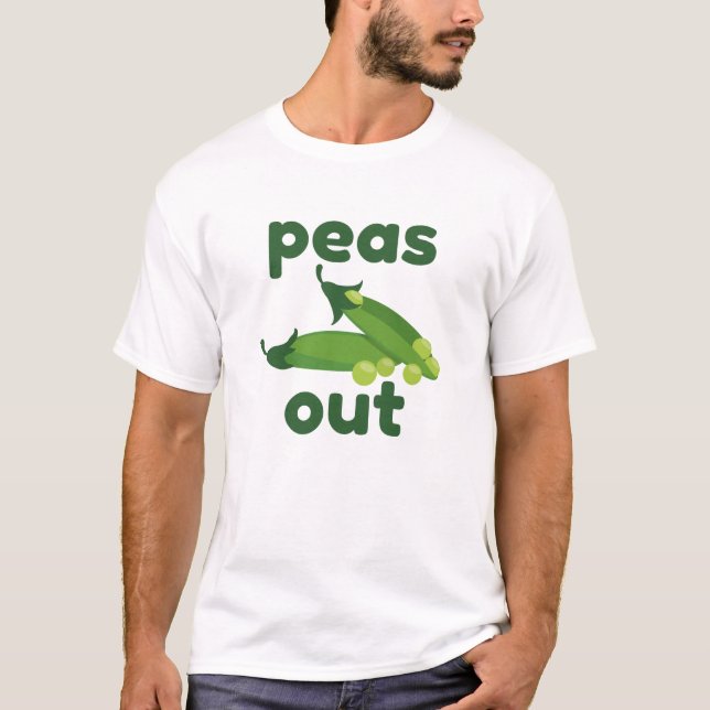 Camiseta Peas Out (Anverso)