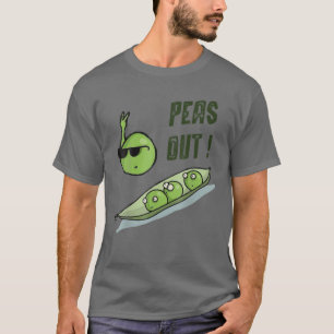 Camiseta Peas Out Funny Puns Hand Sorprendió Victoria Perso