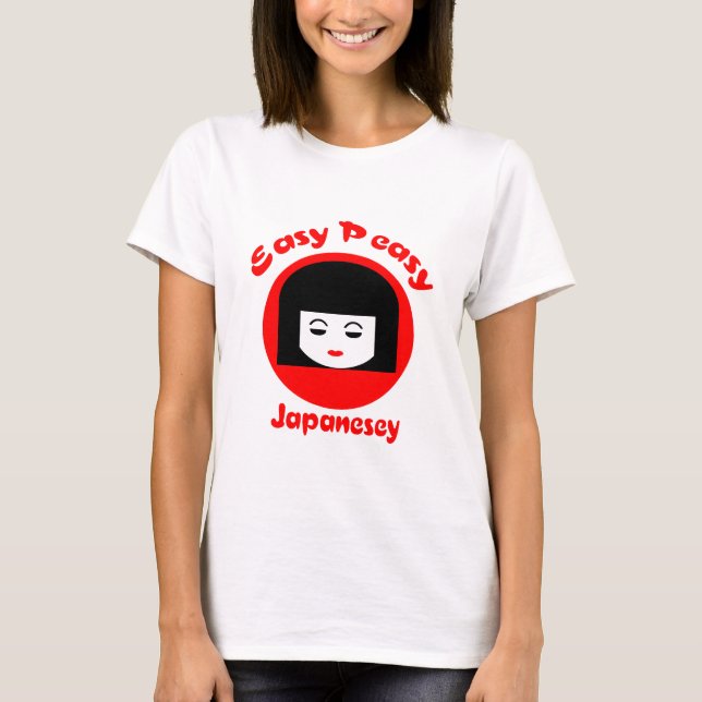 Camiseta Peasy fácil Japanesey (Anverso)