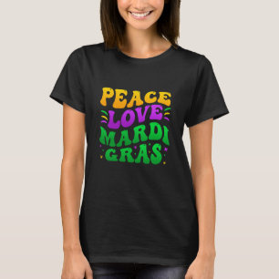 Camiseta Peave Love Mardi Gras Retro Mardi Gras 2023 Hombre