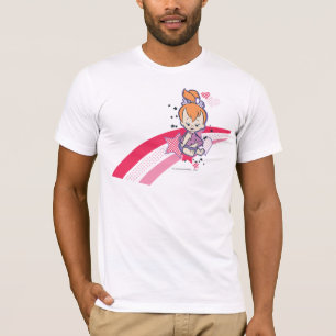 Camiseta PEBBLES™ en el arco iris rosado