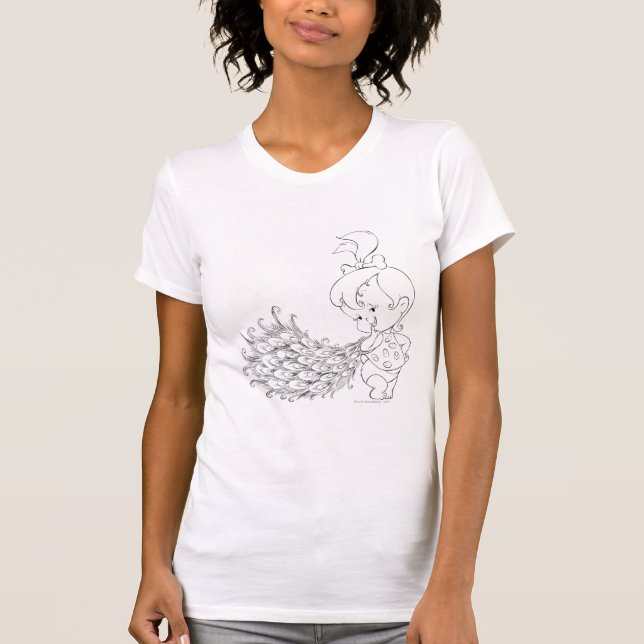 Camiseta PEBBLES™ En Peacock (Anverso)
