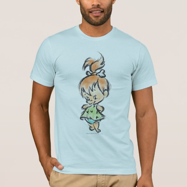 Camiseta PEBBLES™ - Hand Drawn Sketch (Anverso)