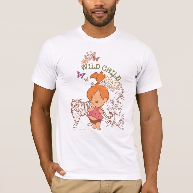 Camiseta PEBBLES™ Niño salvaje (Anverso)