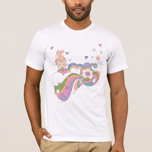 Camiseta PEBBLES™ Nube arcoiris (Anverso)
