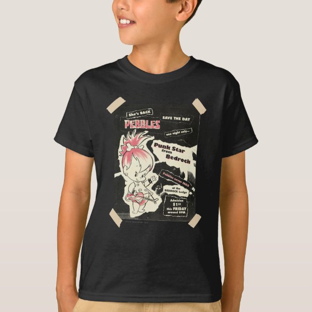 Camiseta PEBBLES™ Punk Rock Legend (Anverso)