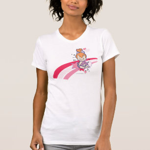 Camiseta PEBBLES™ sobre el arcoiris rosa
