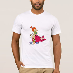 Camiseta PEBBLES™ y BAMM-BAMM™ y hora del recreo de Dino