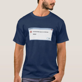 Camiseta PEBKAC (el problema existe entre el teclado y la