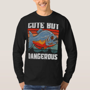Camiseta Peces acuaristas Piranha Whisperer, pero lindos y