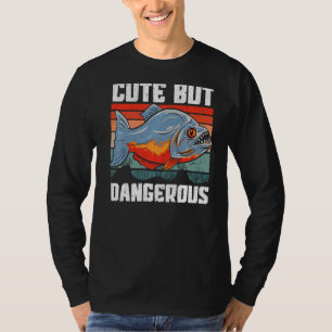 Camiseta Peces acuaristas Piranha Whisperer, pero lindos y 