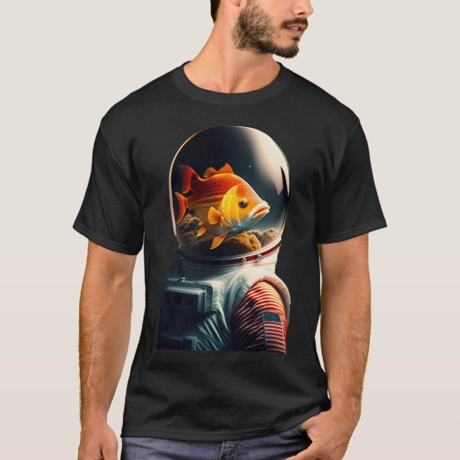 Camiseta Peces astronautas (Anverso)