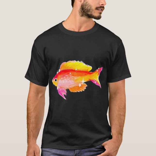 Camiseta peces coloridos (Anverso)