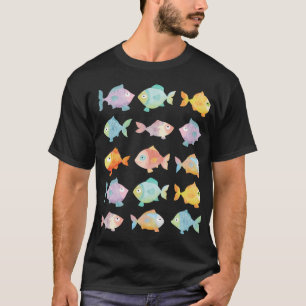Camiseta Peces Coloridos Nadando