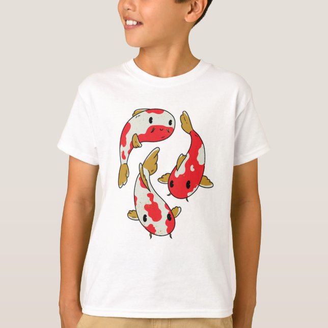 Camiseta Peces de Koi (Anverso)