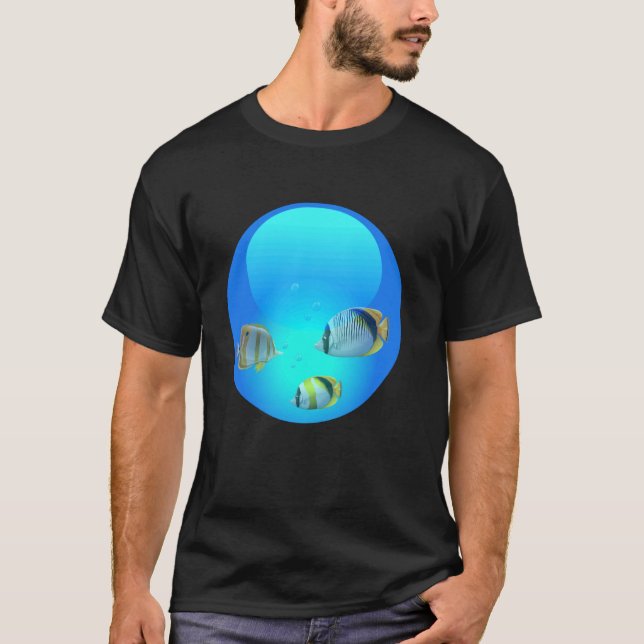 Camiseta Peces de Orb Tech Estético Aero Frutiger (Anverso)
