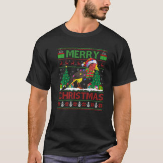 Camiseta Peces de oro adoran Navidad iluminando pez dorado 