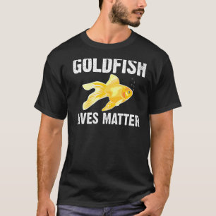 Camiseta Peces De Oro Para Hombres Mujeres Oro Acuario Masc