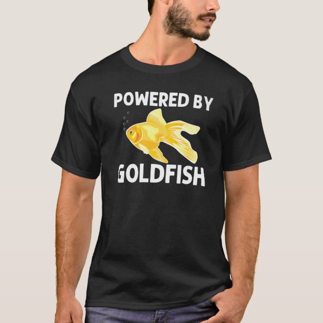 Camiseta Peces De Oro Para Hombres Mujeres Oro Acuario Masc (Anverso)