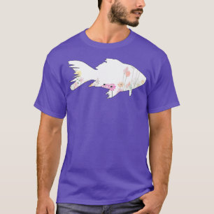 Camiseta peces de rosas