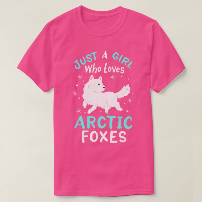 Camiseta Peces del Ártico Fox Lover 1 (Diseño del anverso)