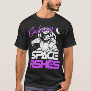 Camiseta Peces Espaciales de la Galaxia - Estética de Peces