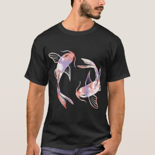 Camiseta Peces koi soñadores
