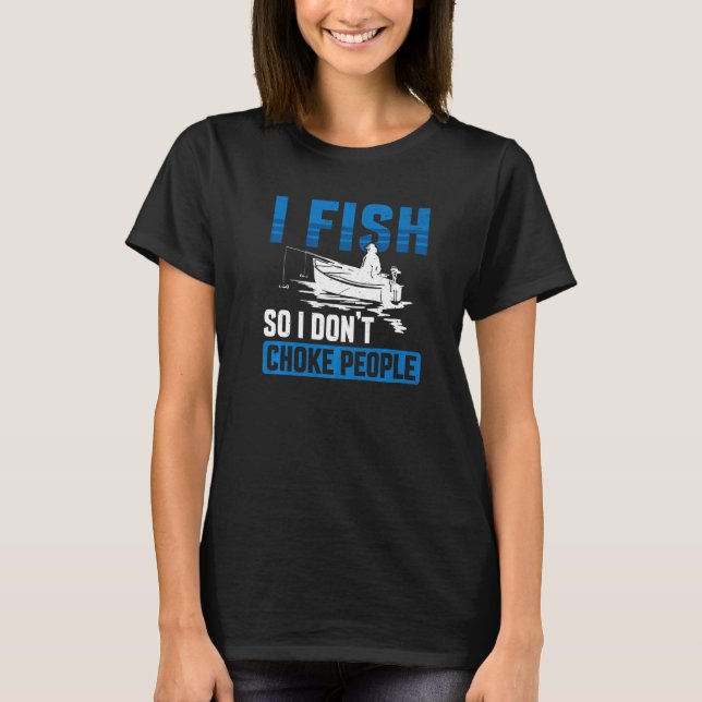 Camiseta Peces que no me ahogo gente (Anverso)
