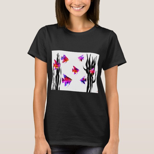 Camiseta Peces Rojos (Anverso)