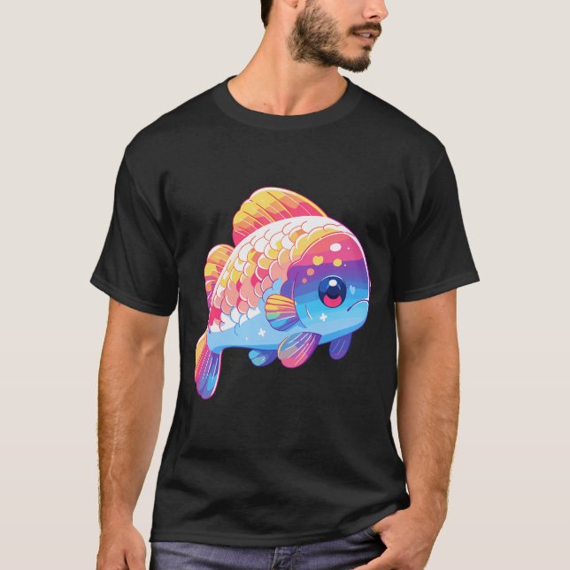 Camiseta peces tropicales (Anverso)