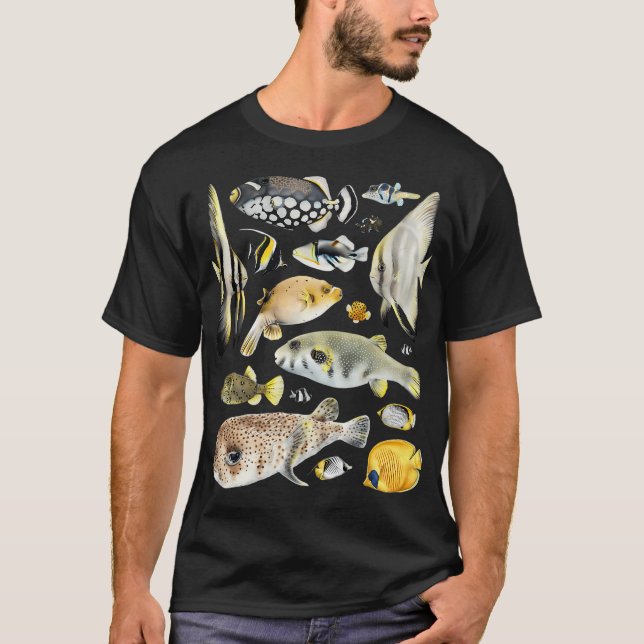 Camiseta Peces tropicales del Océano Índico (Anverso)
