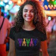 Peces y cuentas de crujiente coloridas