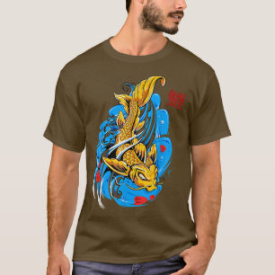 Camiseta peces y olas samurai (2)